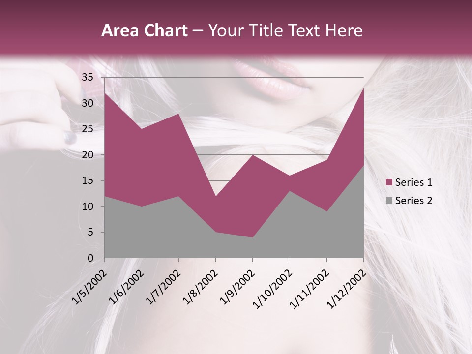 Woman Female Model PowerPoint Template