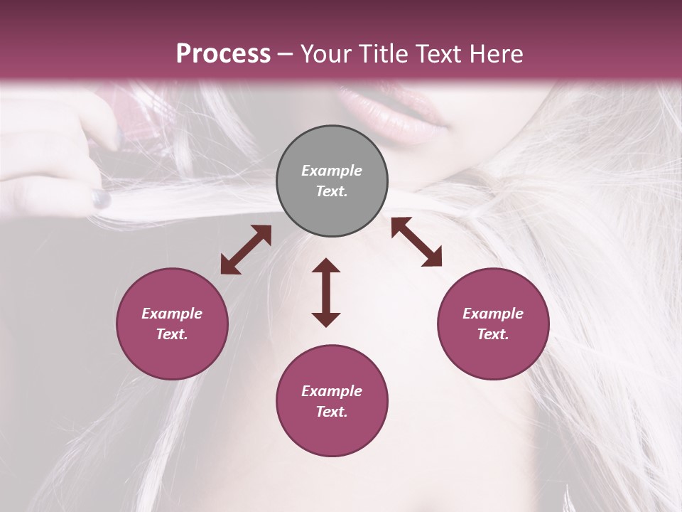 Woman Female Model PowerPoint Template