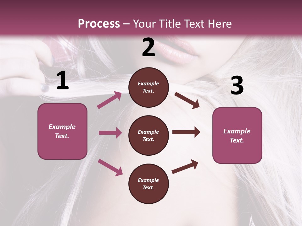 Woman Female Model PowerPoint Template