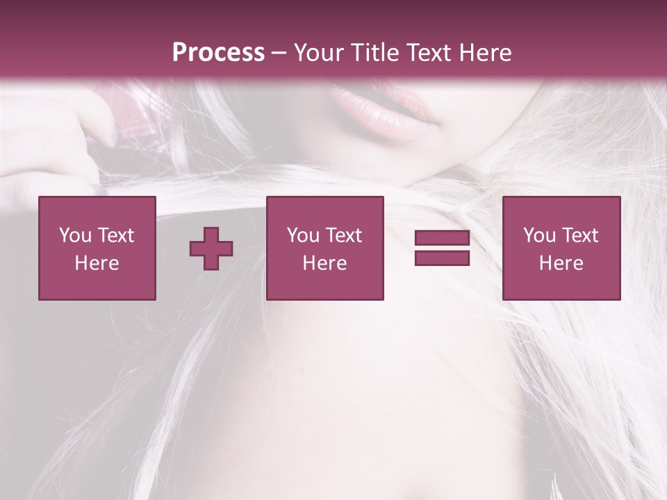 Woman Female Model PowerPoint Template