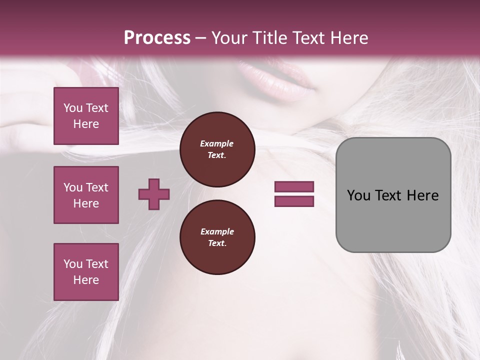 Woman Female Model PowerPoint Template