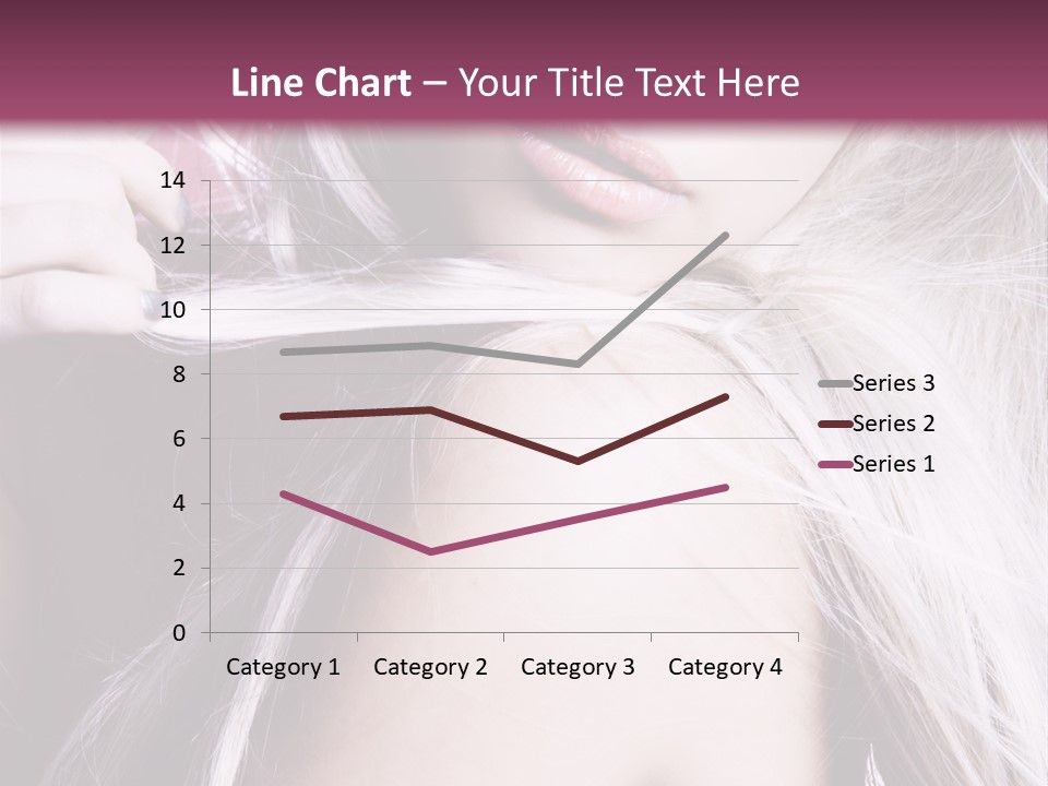 Woman Female Model PowerPoint Template