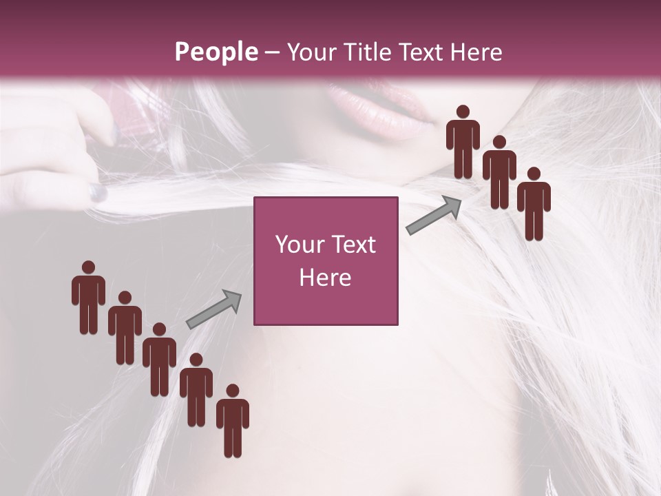 Woman Female Model PowerPoint Template