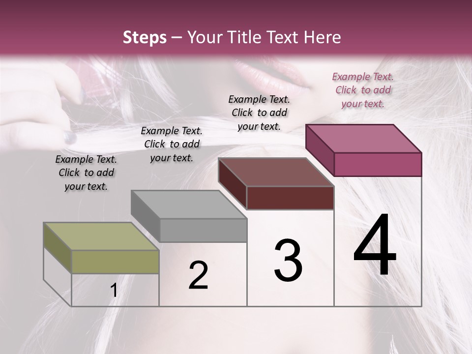 Woman Female Model PowerPoint Template