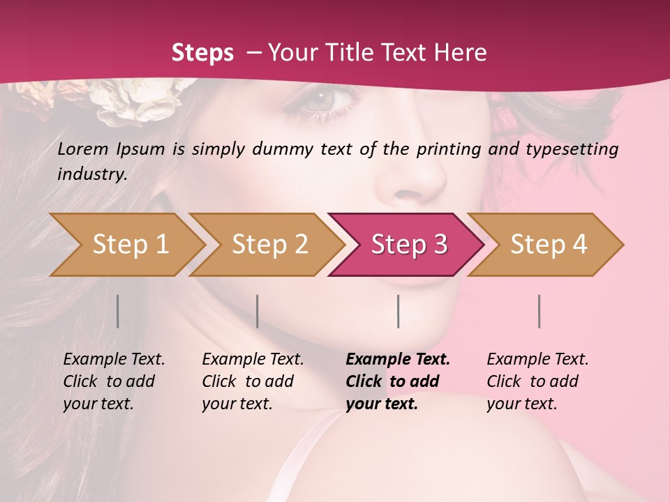 Look Beautiful Spring PowerPoint Template