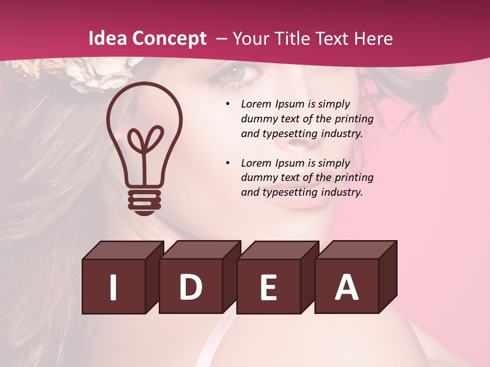 Look Beautiful Spring PowerPoint Template