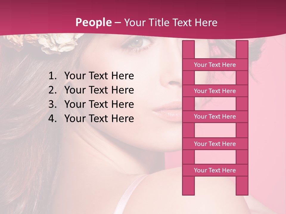 Look Beautiful Spring PowerPoint Template