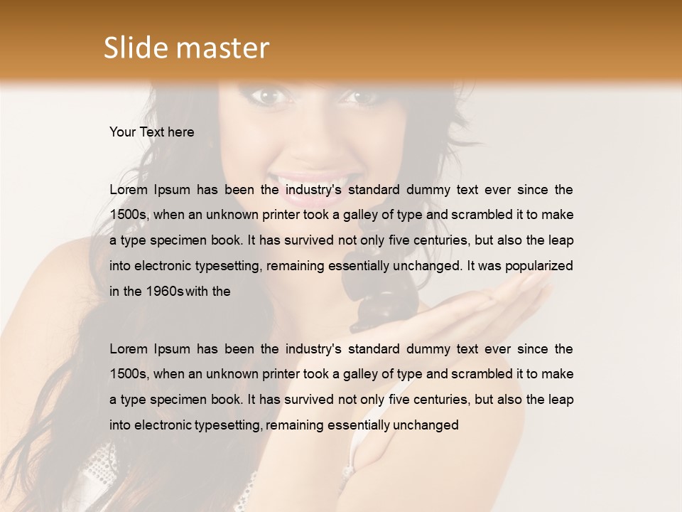 Celebrations Chocolate Desserts PowerPoint Template