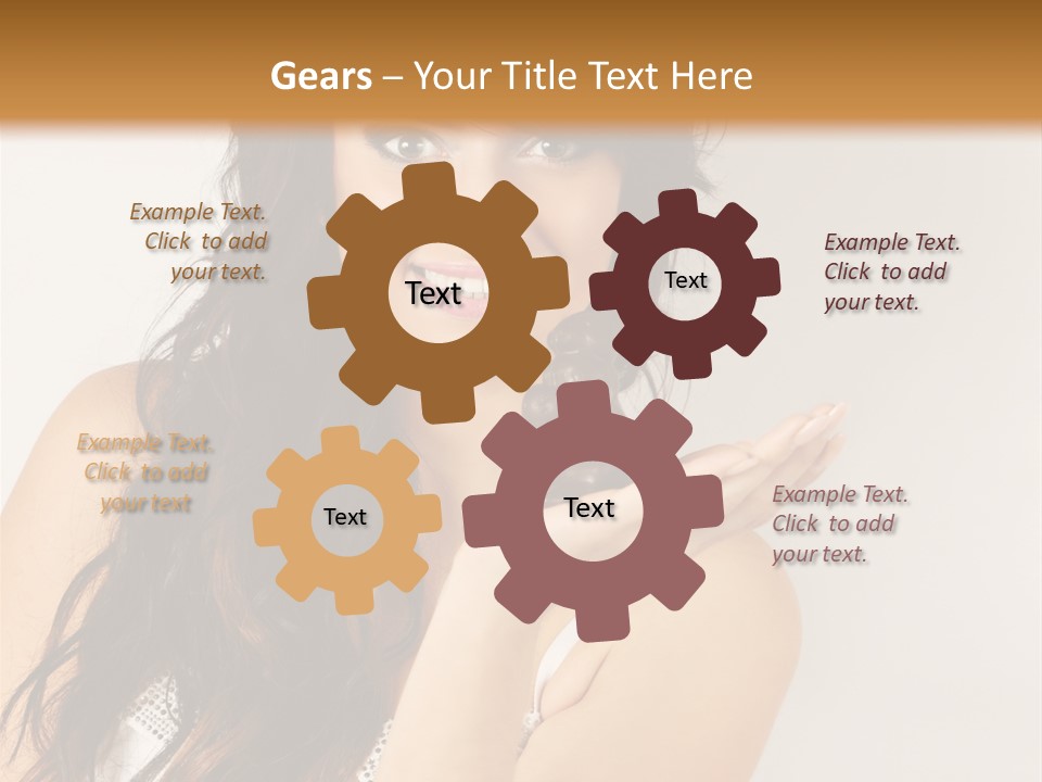 Celebrations Chocolate Desserts PowerPoint Template