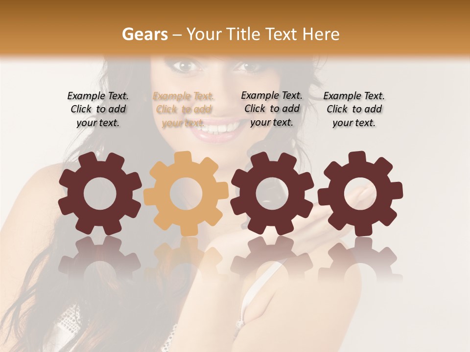 Celebrations Chocolate Desserts PowerPoint Template