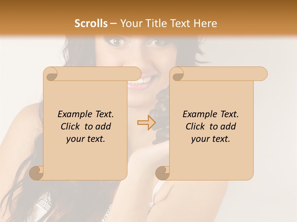 Celebrations Chocolate Desserts PowerPoint Template