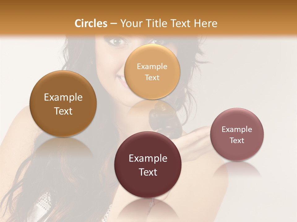 Celebrations Chocolate Desserts PowerPoint Template