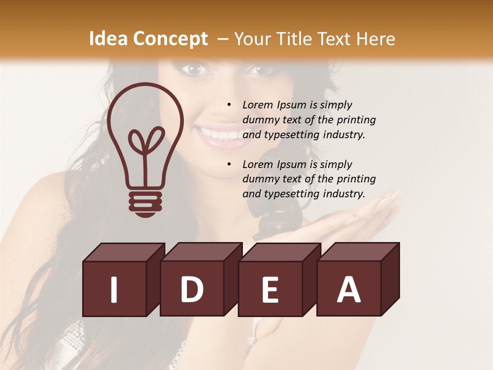 Celebrations Chocolate Desserts PowerPoint Template