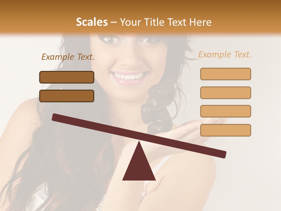 Celebrations Chocolate Desserts PowerPoint Template