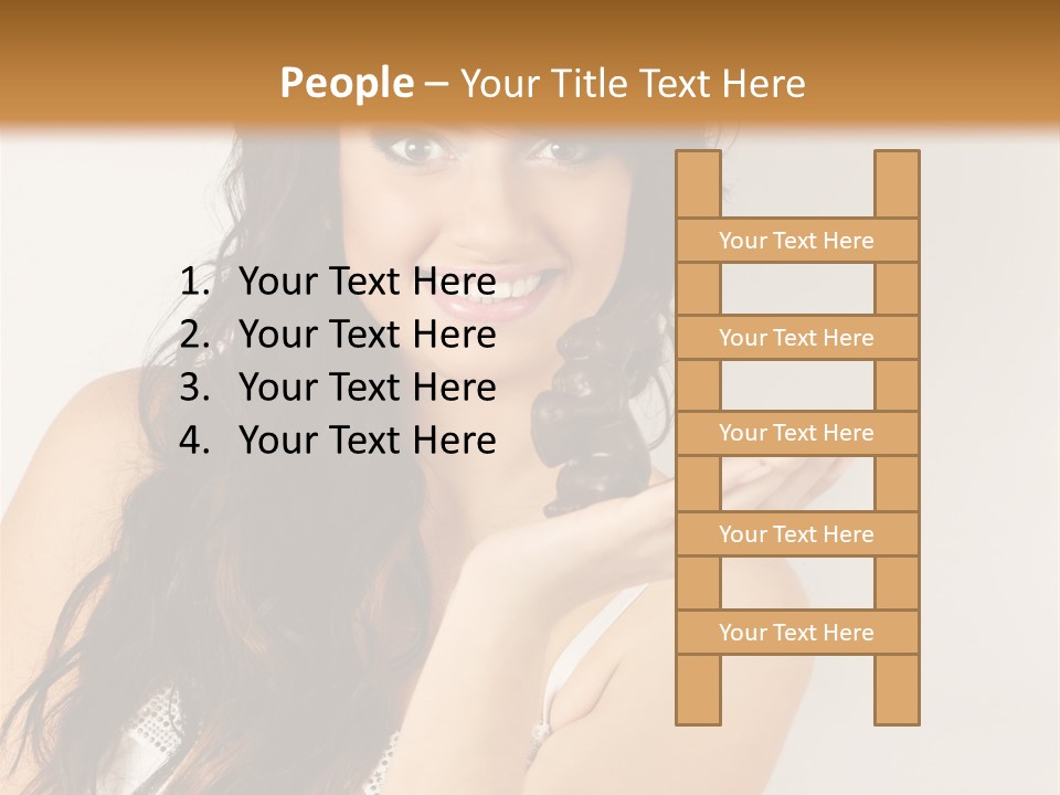 Celebrations Chocolate Desserts PowerPoint Template