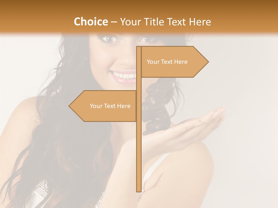 Celebrations Chocolate Desserts PowerPoint Template