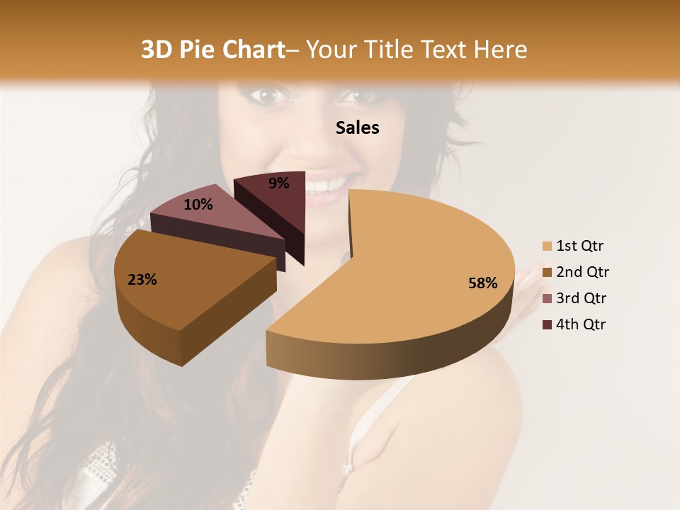 Celebrations Chocolate Desserts PowerPoint Template