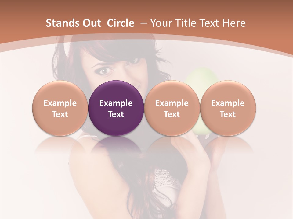 Happiness Background Food PowerPoint Template