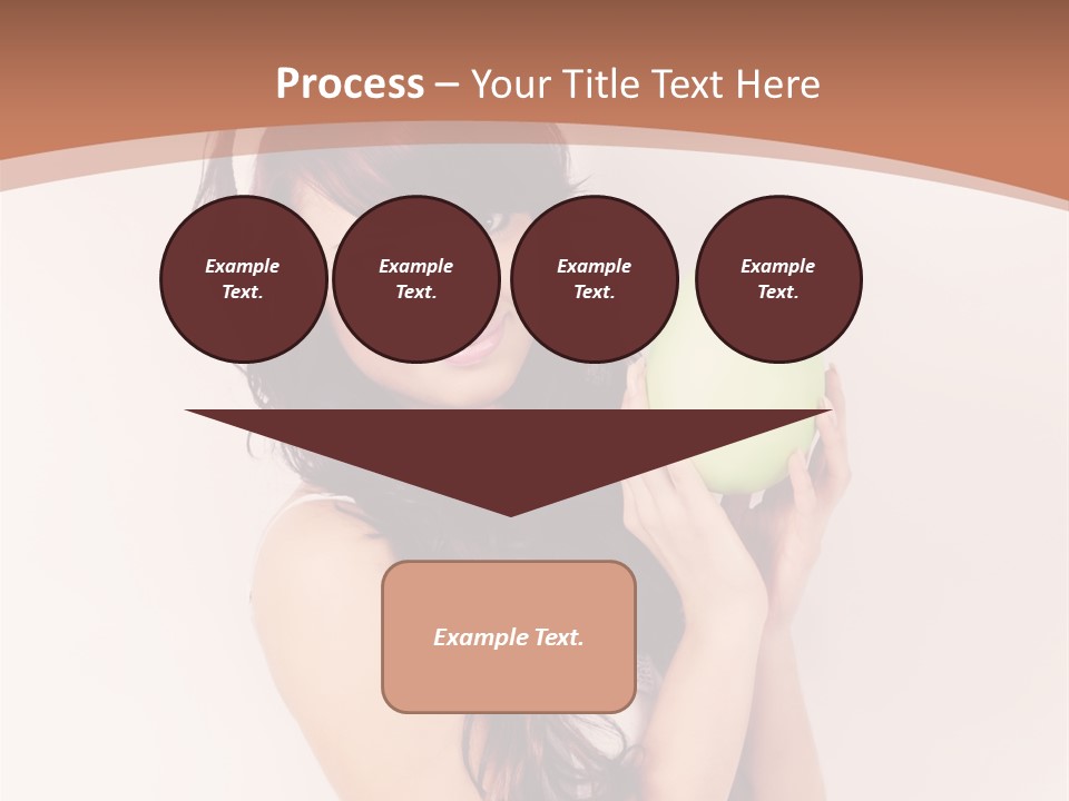 Happiness Background Food PowerPoint Template