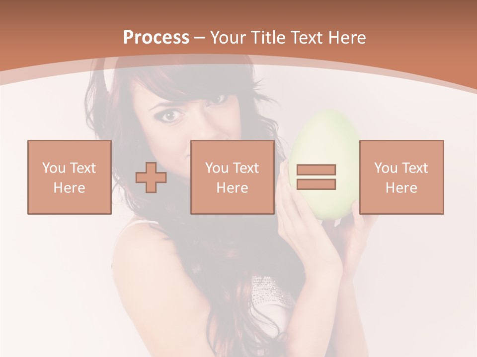 Happiness Background Food PowerPoint Template