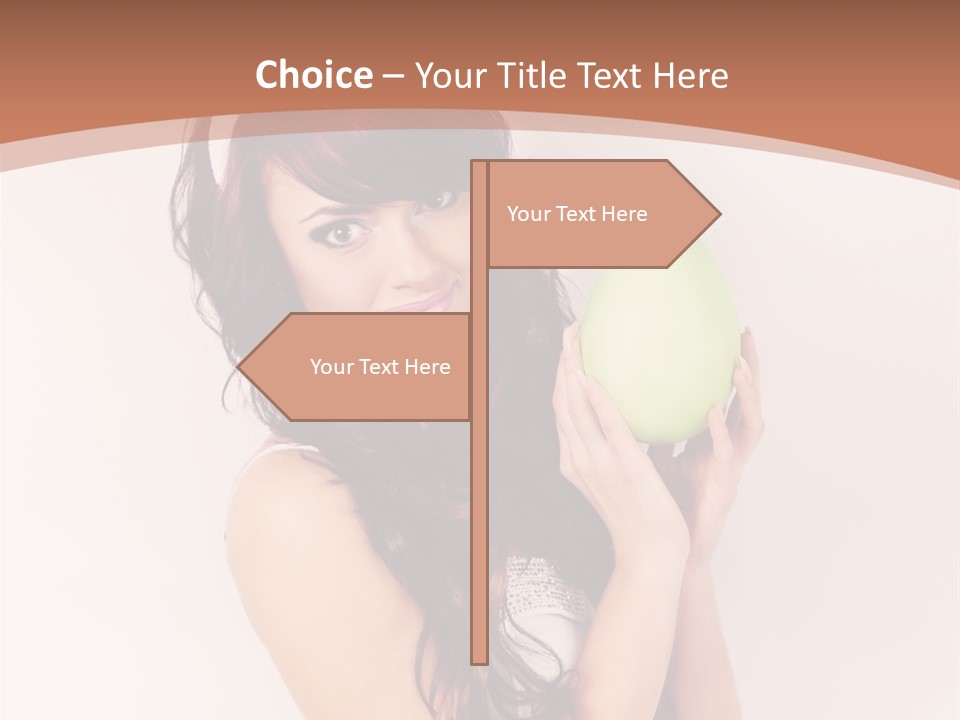 Happiness Background Food PowerPoint Template