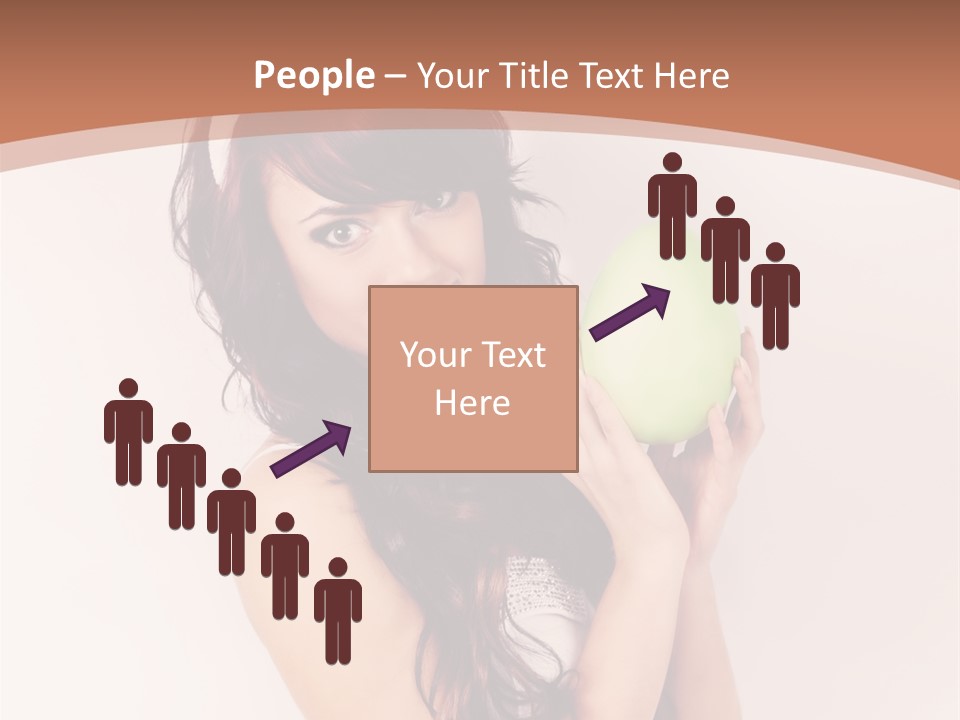 Happiness Background Food PowerPoint Template