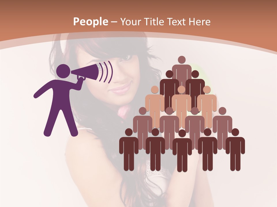 Happiness Background Food PowerPoint Template