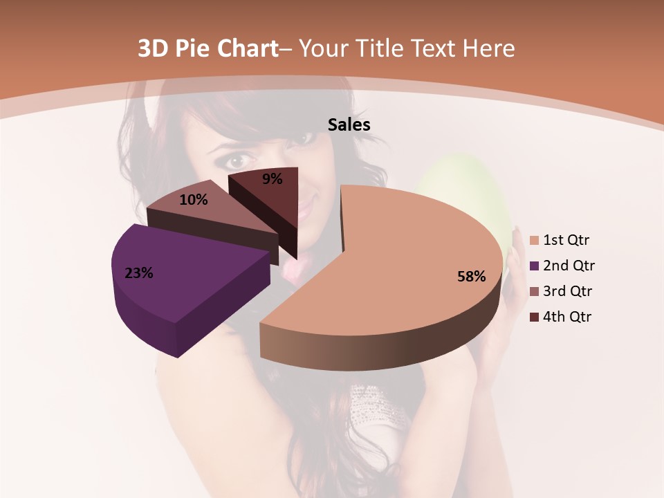 Happiness Background Food PowerPoint Template