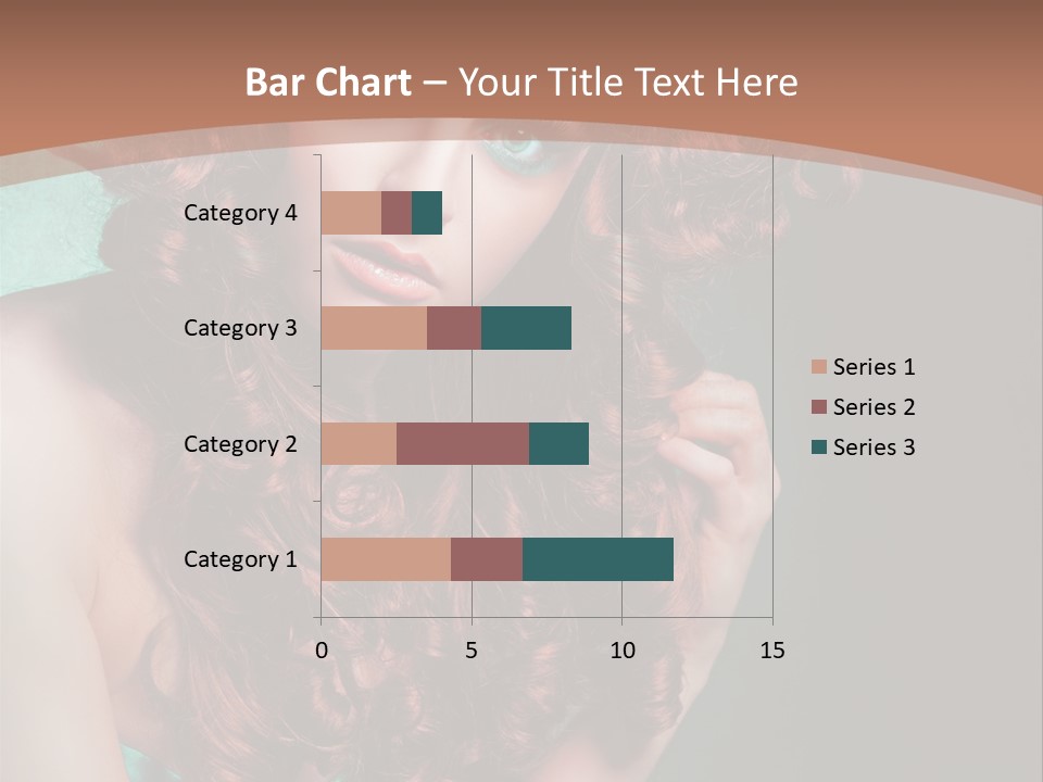 Visagist Farbe Festlich PowerPoint Template