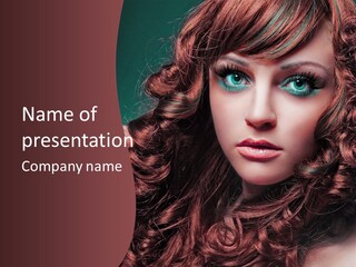 Mode Augen Professionell PowerPoint Template