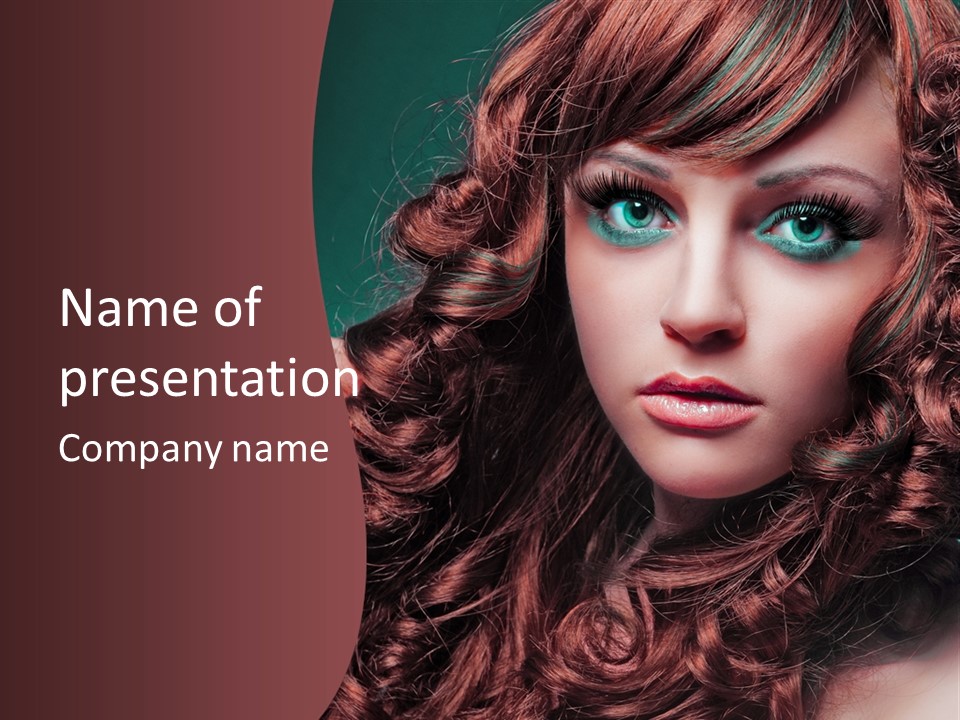 Mode Augen Professionell PowerPoint Template