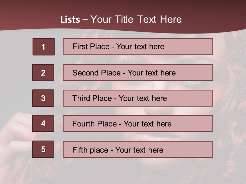 Mode Augen Professionell PowerPoint Template