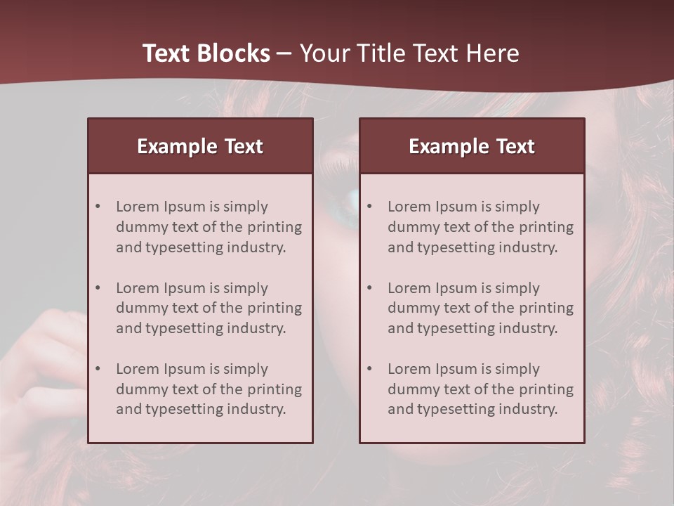 Mode Augen Professionell PowerPoint Template