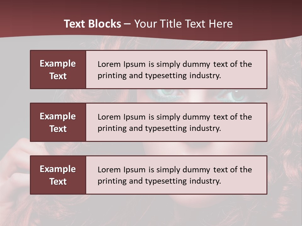 Mode Augen Professionell PowerPoint Template