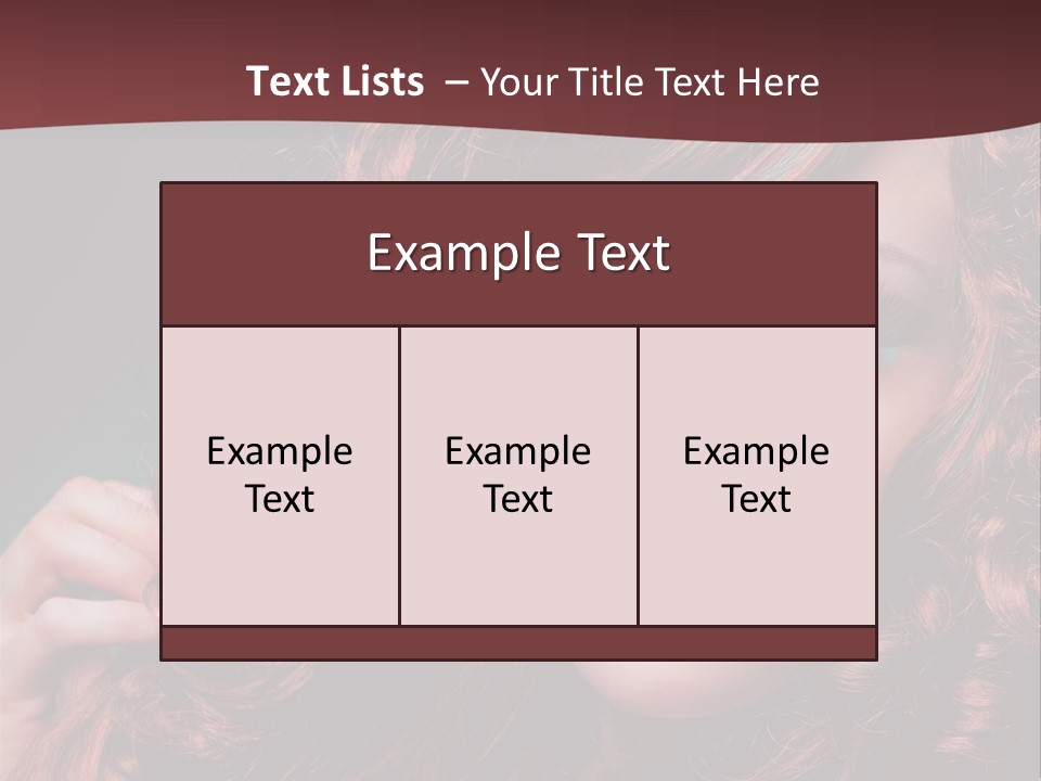Mode Augen Professionell PowerPoint Template