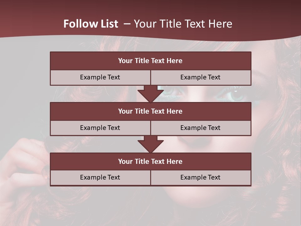Mode Augen Professionell PowerPoint Template