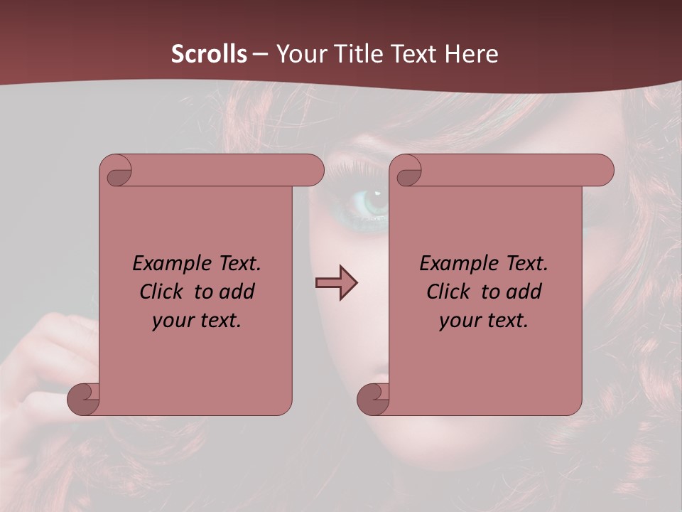 Mode Augen Professionell PowerPoint Template