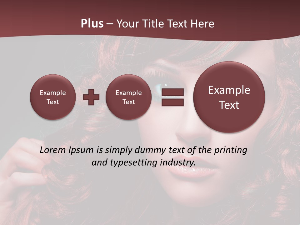 Mode Augen Professionell PowerPoint Template