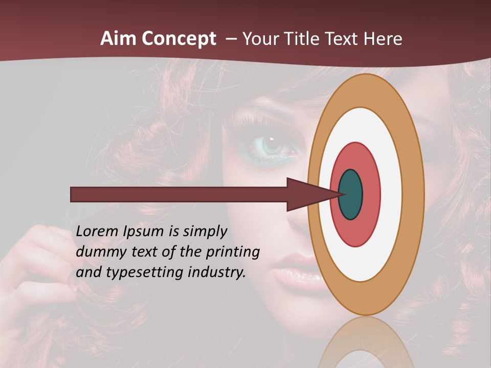 Mode Augen Professionell PowerPoint Template