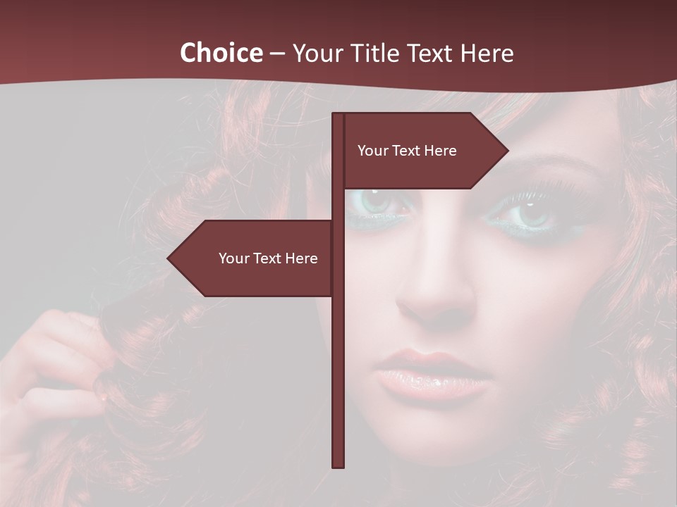 Mode Augen Professionell PowerPoint Template