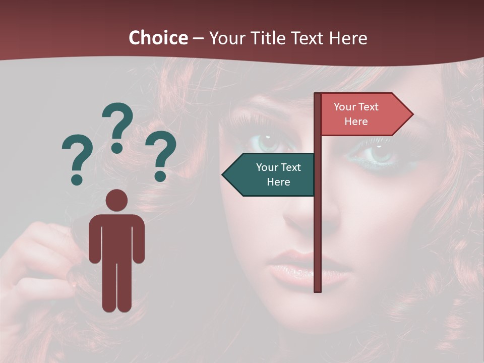 Mode Augen Professionell PowerPoint Template