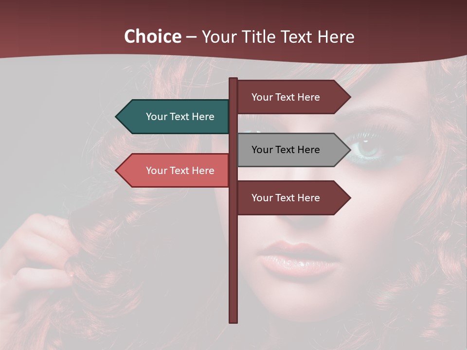 Mode Augen Professionell PowerPoint Template