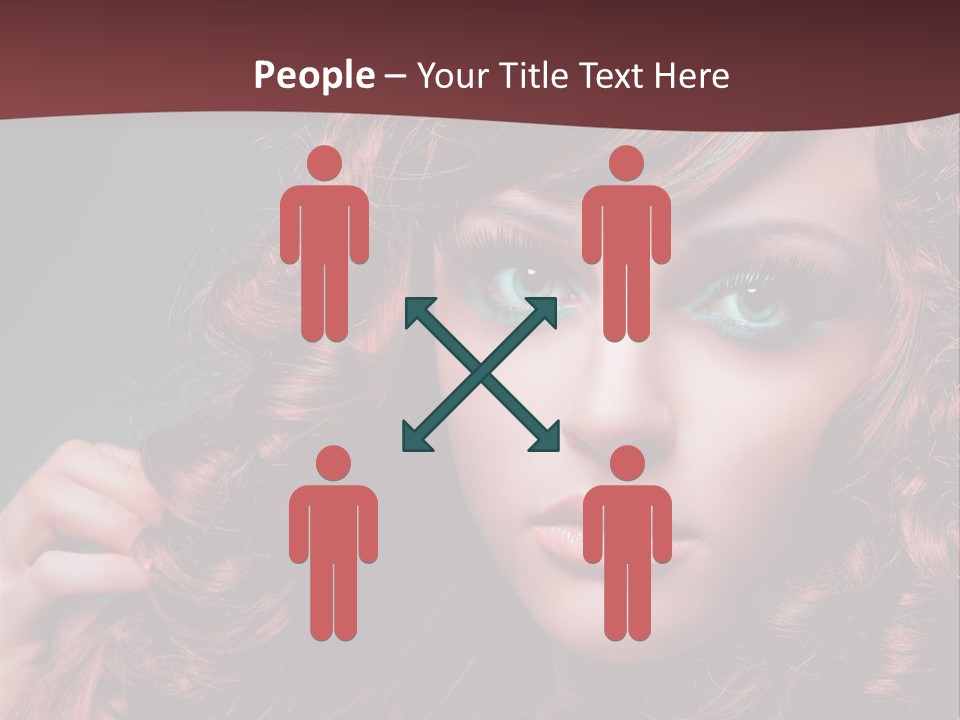 Mode Augen Professionell PowerPoint Template