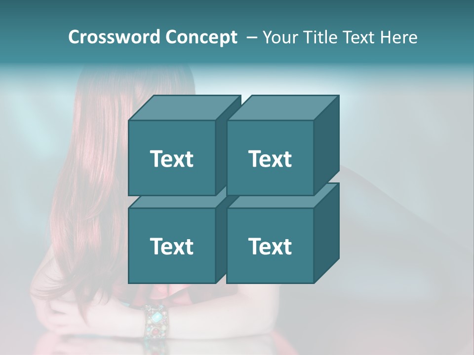 Pretty Stil Spiegel PowerPoint Template