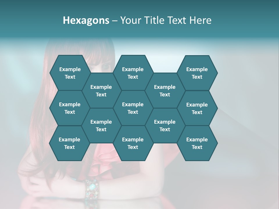 Pretty Stil Spiegel PowerPoint Template