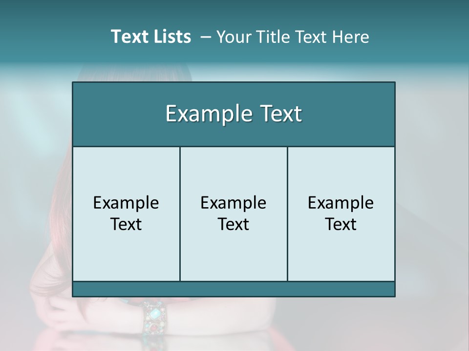Pretty Stil Spiegel PowerPoint Template