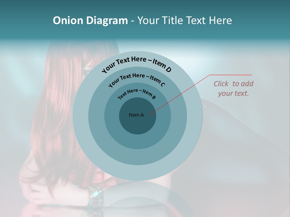 Pretty Stil Spiegel PowerPoint Template