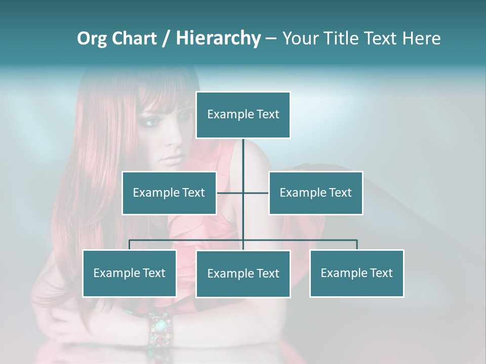 Pretty Stil Spiegel PowerPoint Template