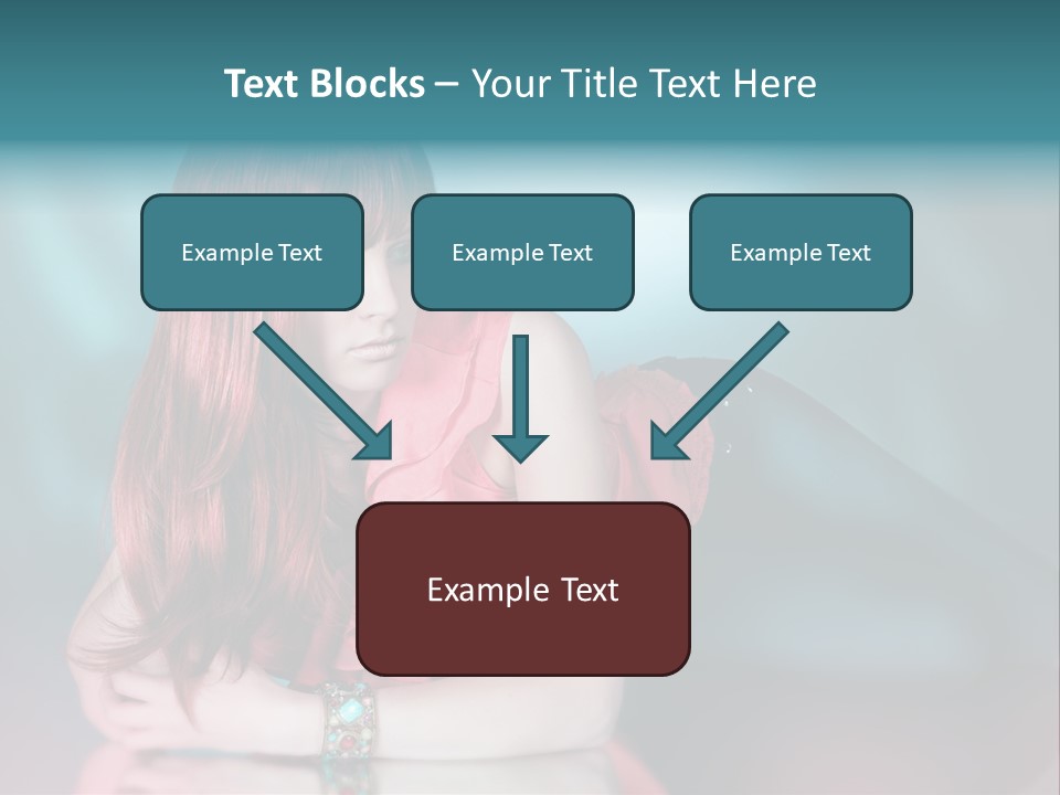 Pretty Stil Spiegel PowerPoint Template