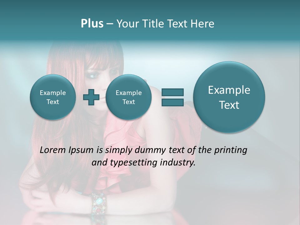 Pretty Stil Spiegel PowerPoint Template